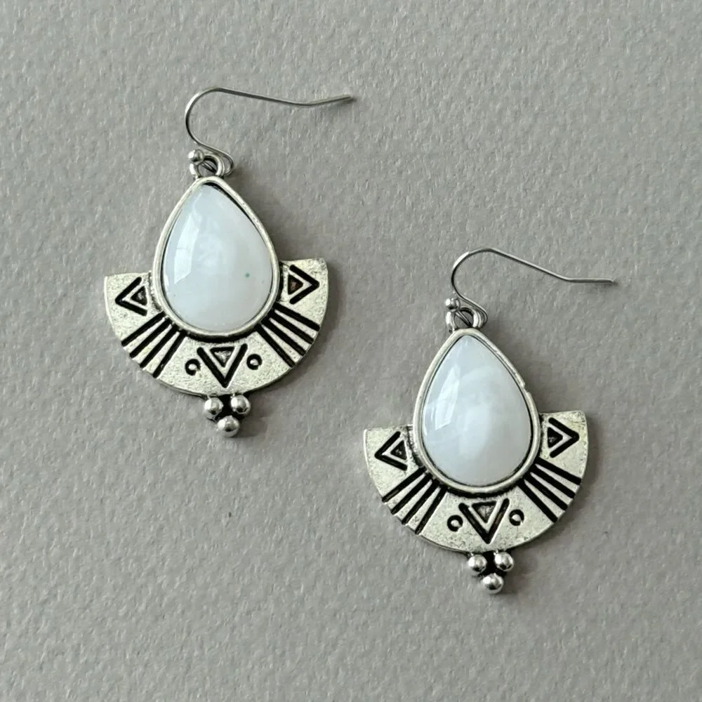 boho dangle earrings A777
